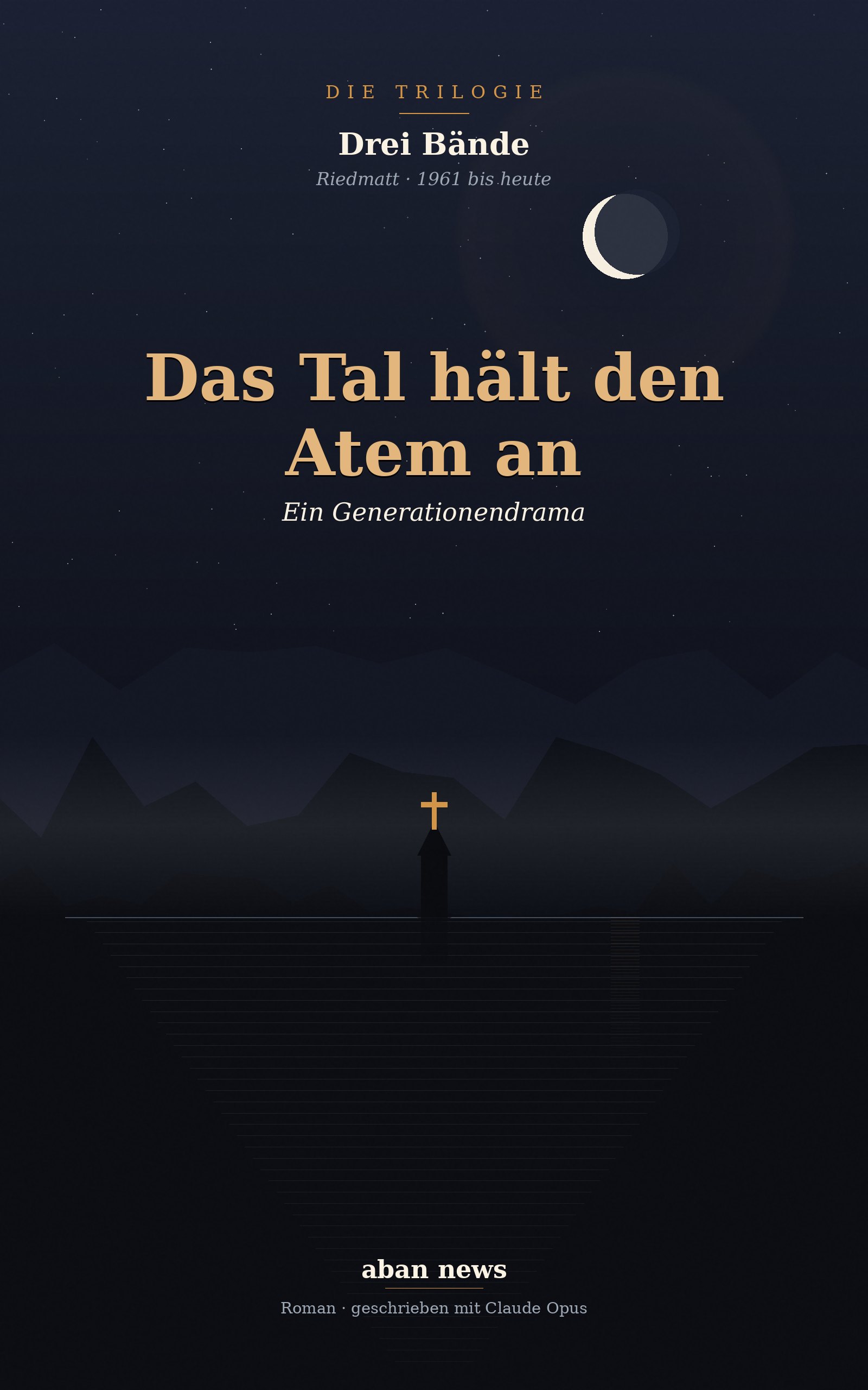 Cover: Das Tal hält den Atem an — eine Drama-Trilogie