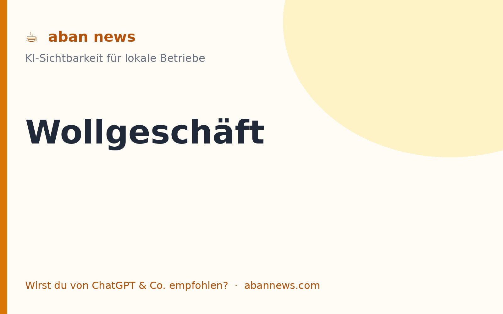 Foto zu KI fürs Wollgeschäft