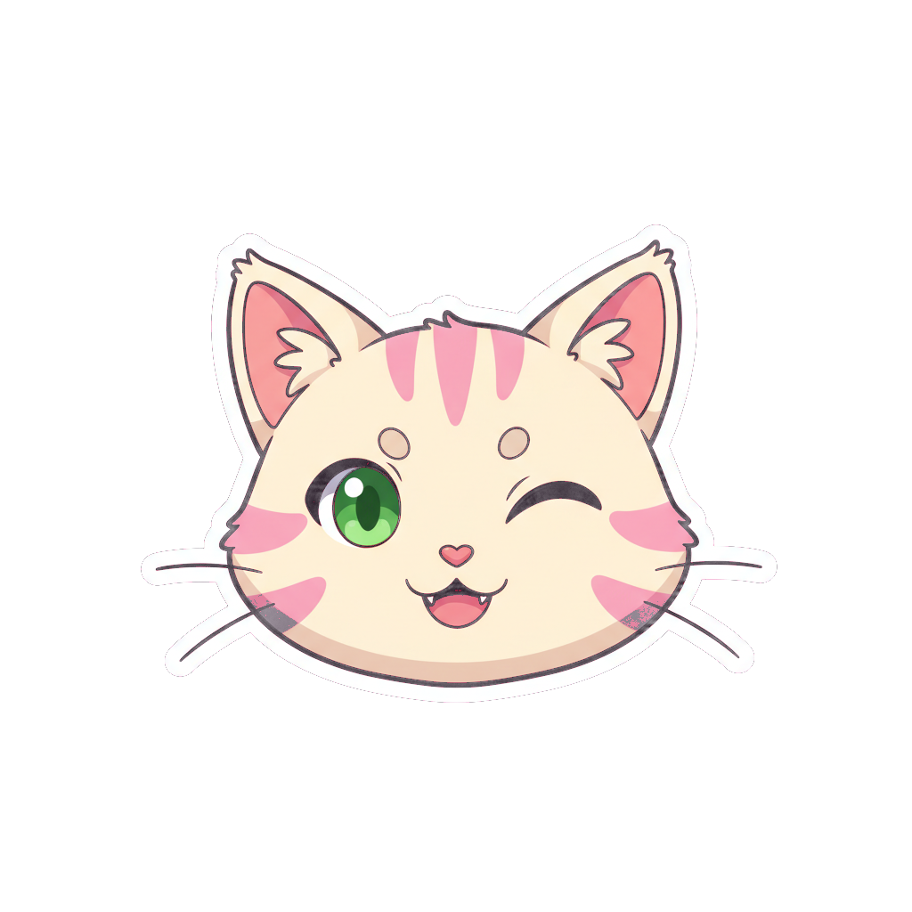 anime-cat-wink