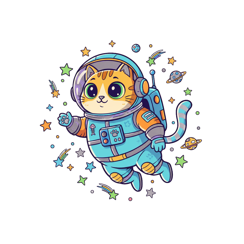 cat-astronaut