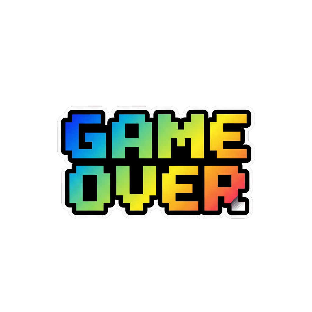 text-gameover