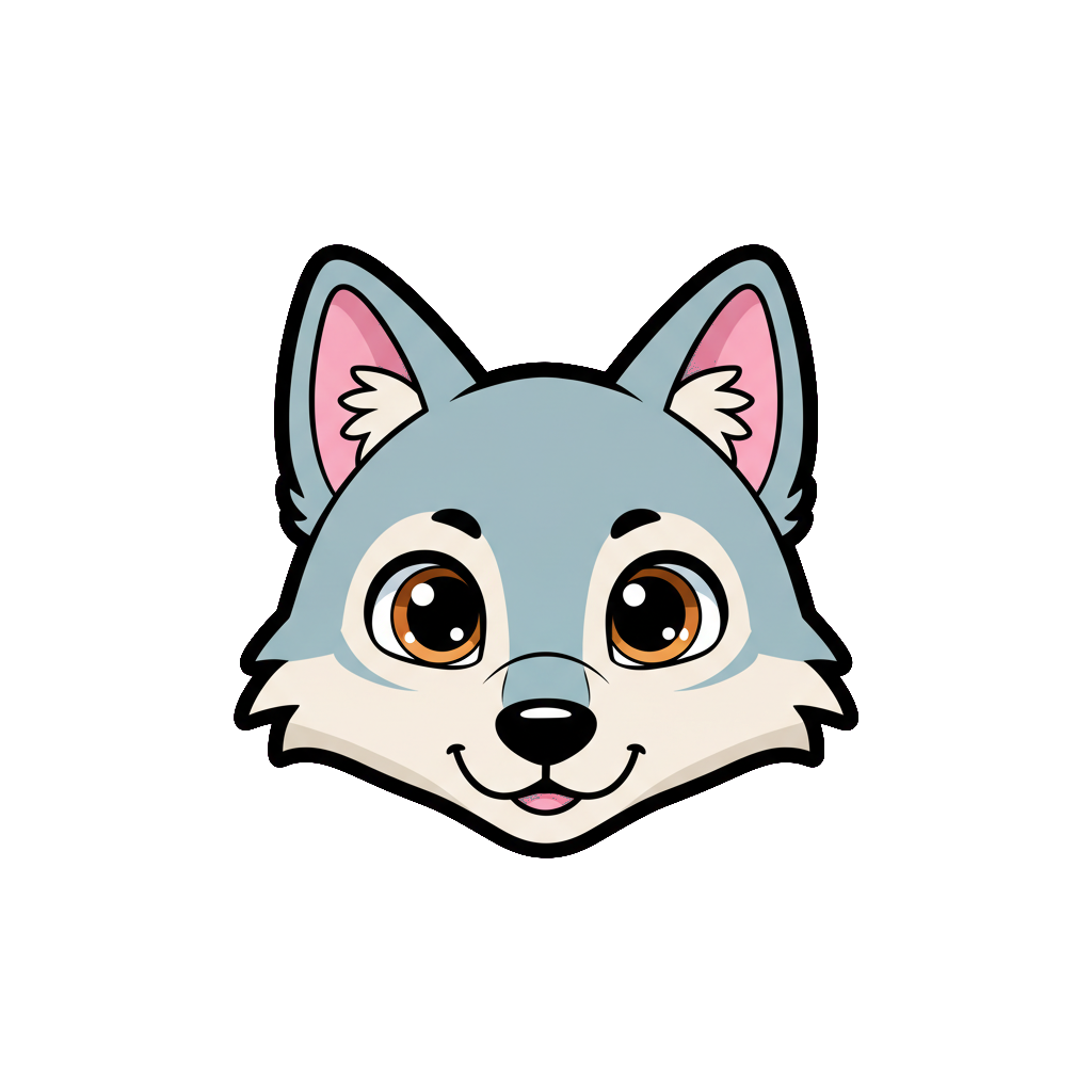 wolf-cute