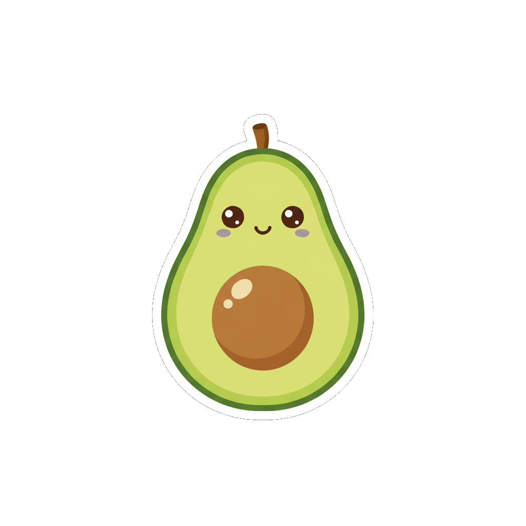 avocado-cute